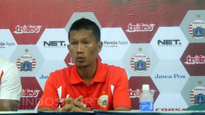 Kapten Persija Jakarta, Ismed Sofyan. Copyright: © Jerry/Indosport